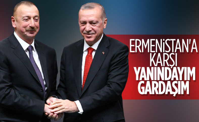 Cumhurbaşkanı Erdoğan, Aliyev'le görüştü