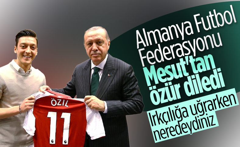 Almanya Futbol Federasyonu: Mesut Özil konusunda hata yaptık