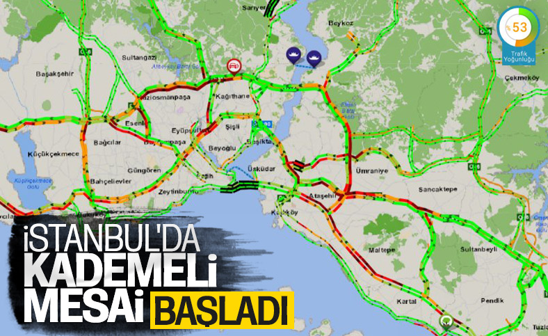 İstanbul'da 'kademeli mesai' uygulaması başladı