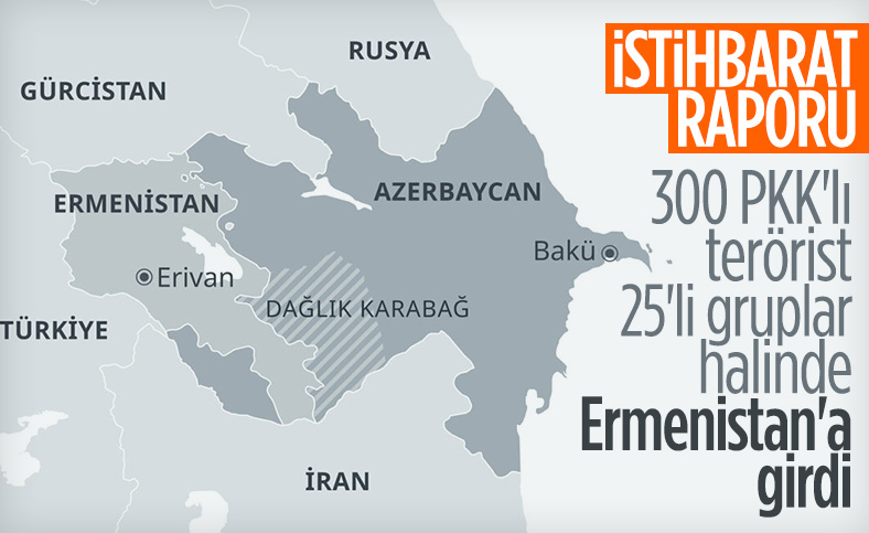 300 PKK'lı Ermenistan'a gitti