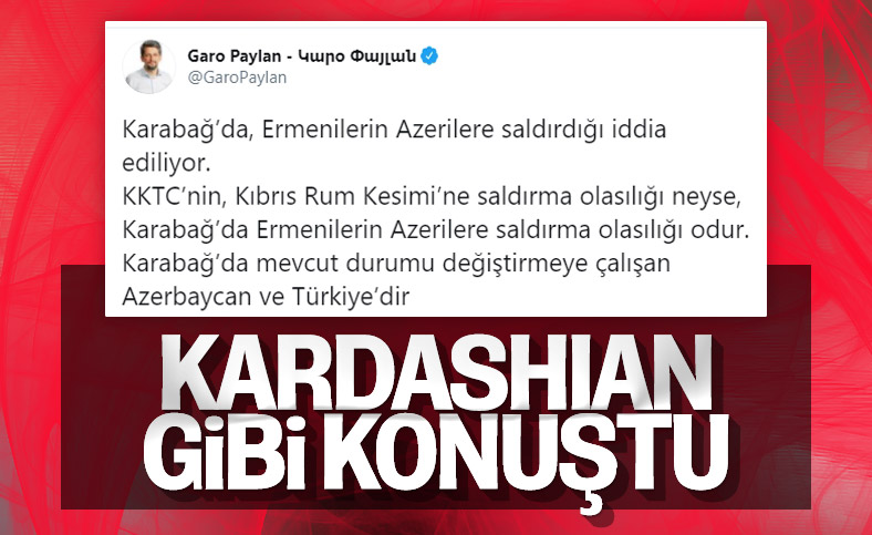 HDP'li Garo Paylan, Türkiye ile Azerbaycan'ı suçladı