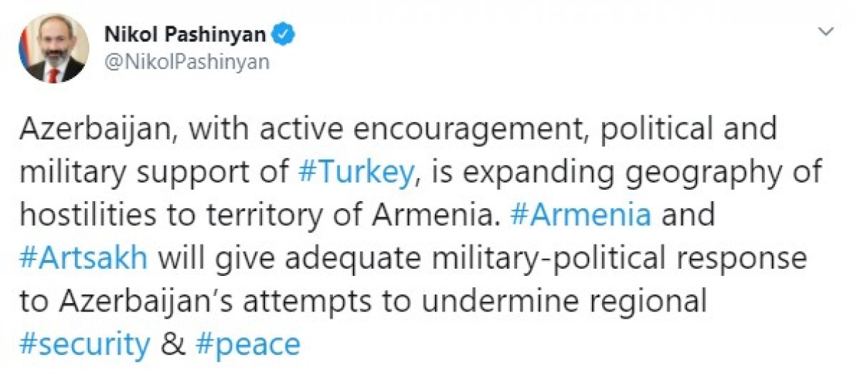 Ermenistan Başbakanı Paşinyan: Azerbaycan a Türkiye destek veriyor #2