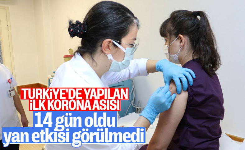 Türkiye'de korona aşısının ilk gönüllü uygulamasında ikinci doz yapıldı