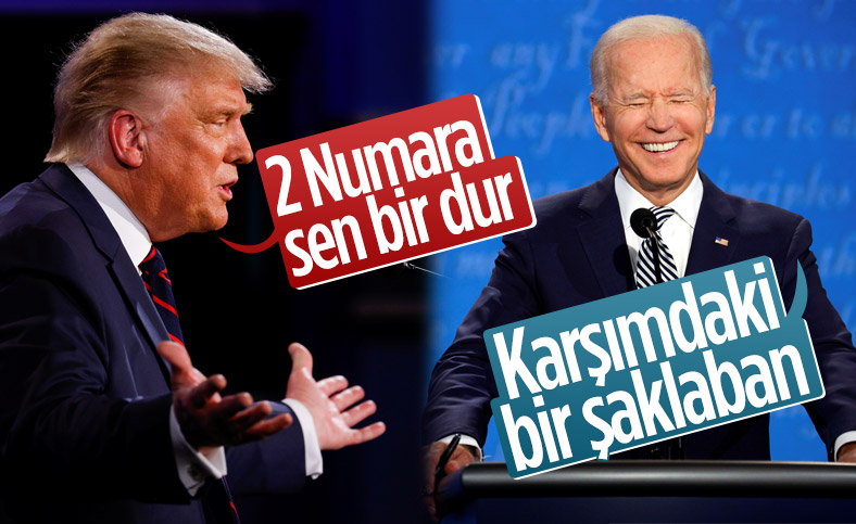 Trump'tan Biden'a: 2 numara sen bir dur
