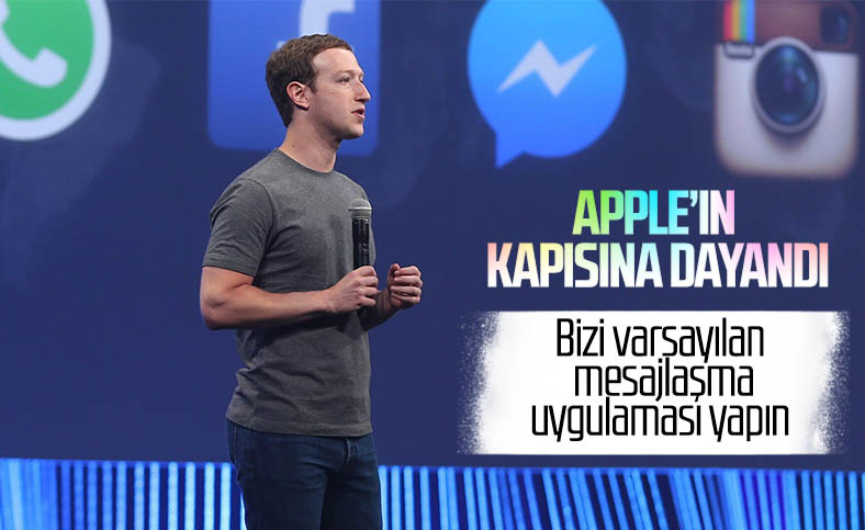 Facebook, iOS'ta varsayılan mesajlaşma uygulaması olmak için Apple ile görüşüyor