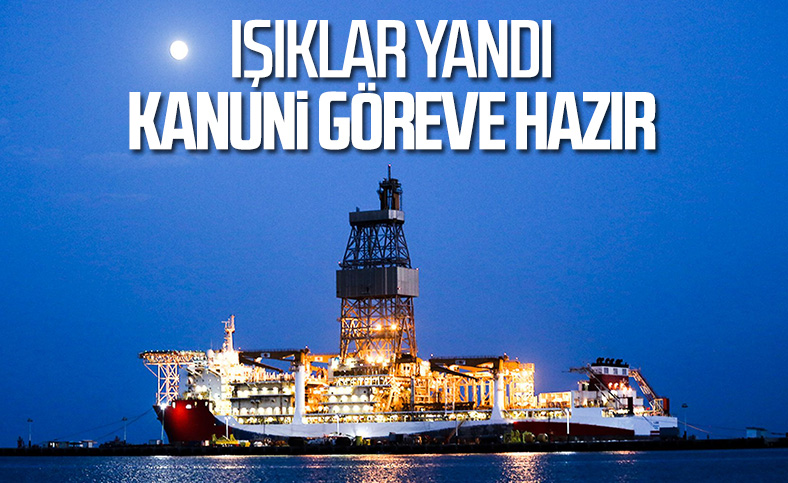 Kanuni, Mersin'de görev bekliyor