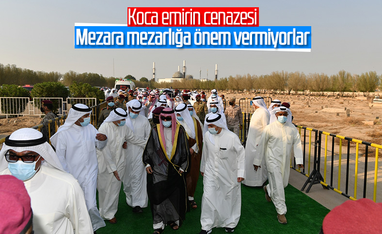 Kuveyt Emiri es-Sabah defnedildi