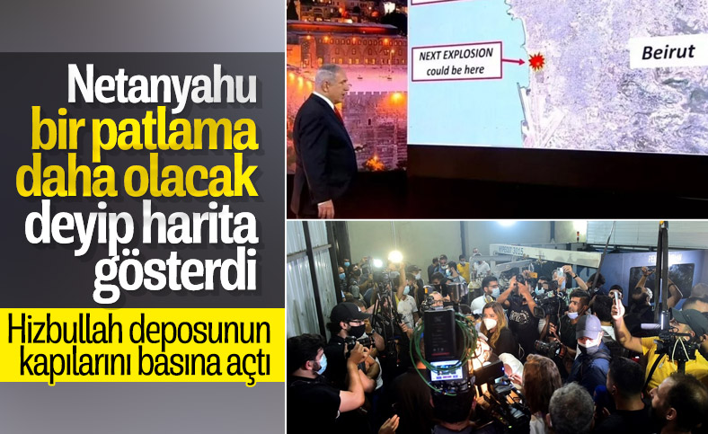 Netanyahu: Beyrut'ta yeni bir patlama olabilir