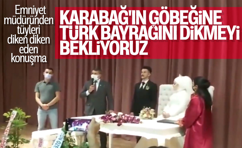 Trabzon Emniyet Müdürü Metin Alper'in Karabağ konuşması