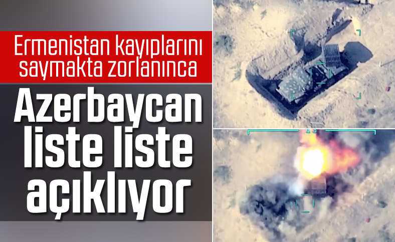 Azerbaycan: Ermenistan'ın 200 tank ve zırhlı aracı imha edildi