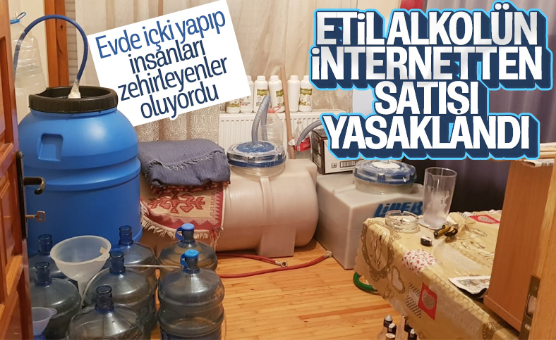 Etil alkol ve metanolün internet satışı yasaklandı