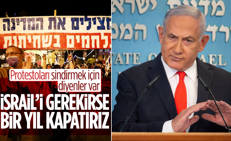 Netanyahu, İsrail'de karantinayı 1 yıl uzatmayı planlıyor