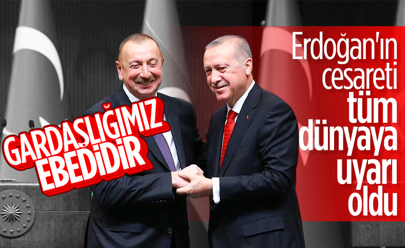 Aliyev: Biz topraklarımızı savunuyoruz