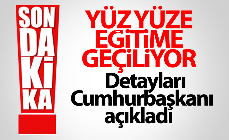 Cumhurbaşkanı Erdoğan'ın kabine toplantısı sonrası açıklamaları