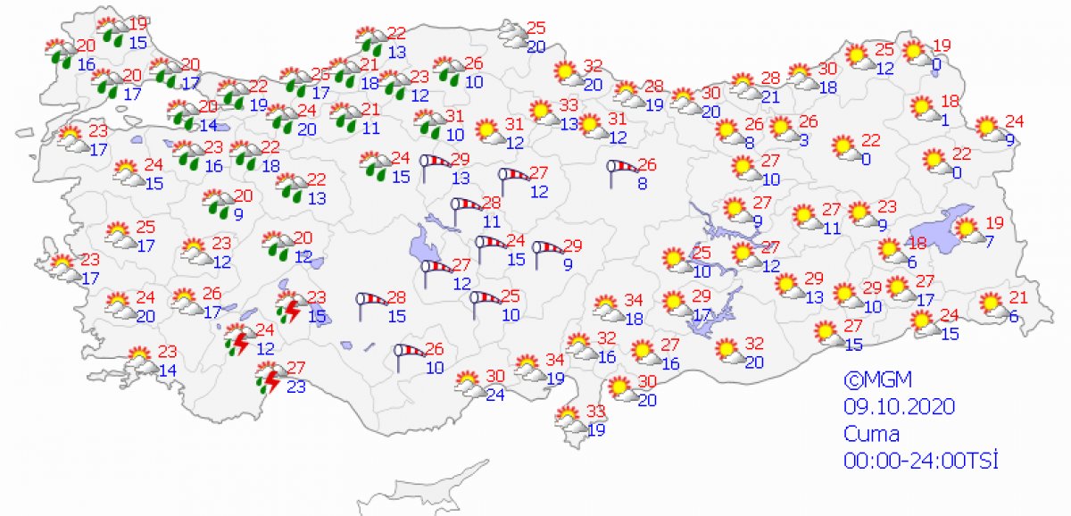 Hail Warning for Thursday and Friday in Istanbul # 4