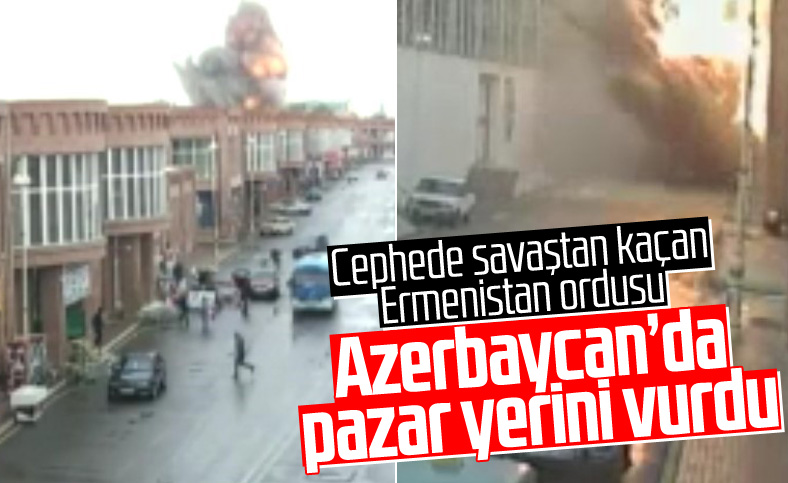 Ermenistan, Gence şehrinde sivilleri hedef aldı