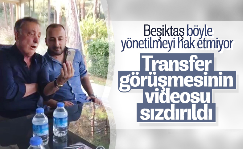 Ahmet Nur Çebi'den online transfer görüşmesi