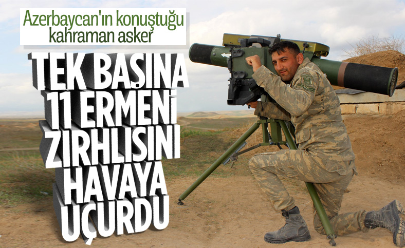 11 Ermeni zırhlısını imha eden Azerbaycan askeri: Tahir Misirkhanov