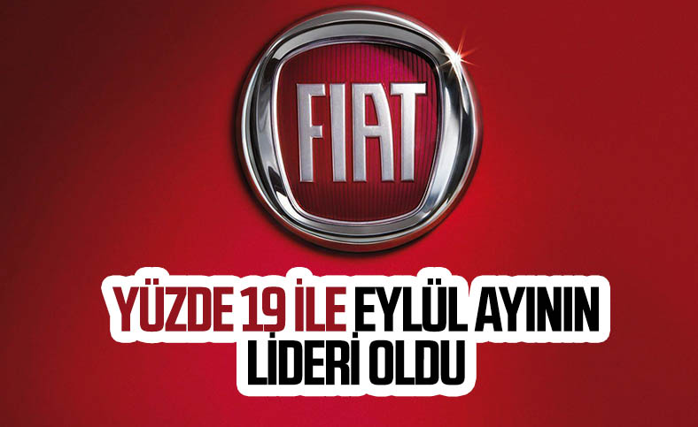 Fiat, eylül ayında pazardaki liderliğini sürdürdü
