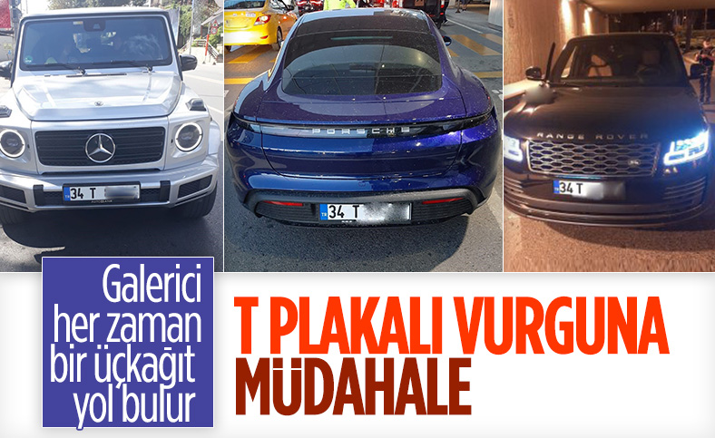 Geçici plakalı taşıtlar denetlendi