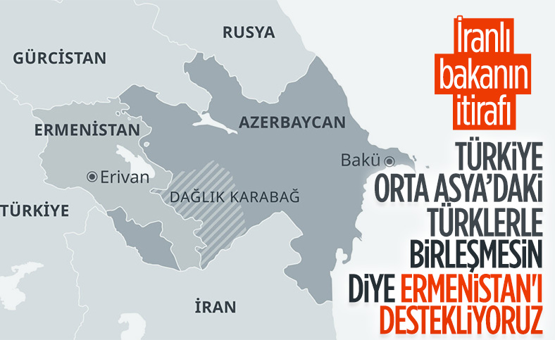 İranlı bakandan Türkiye ve Ermenistan itirafı