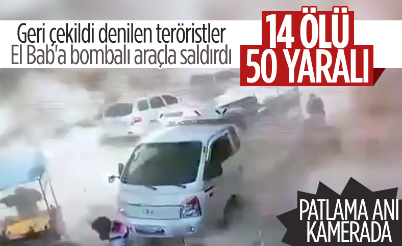 Suriye'de bomba yüklü kamyonla saldırı