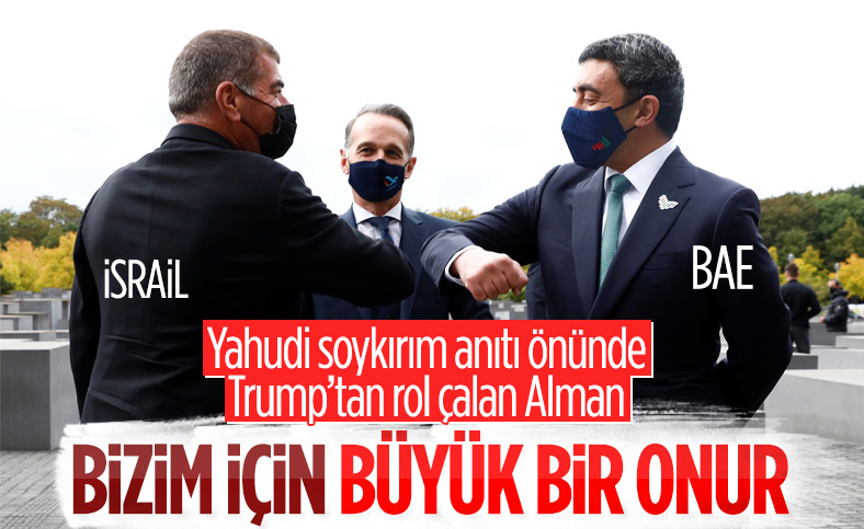 Almanya, BAE ve İsrailli bakanları buluşturdu