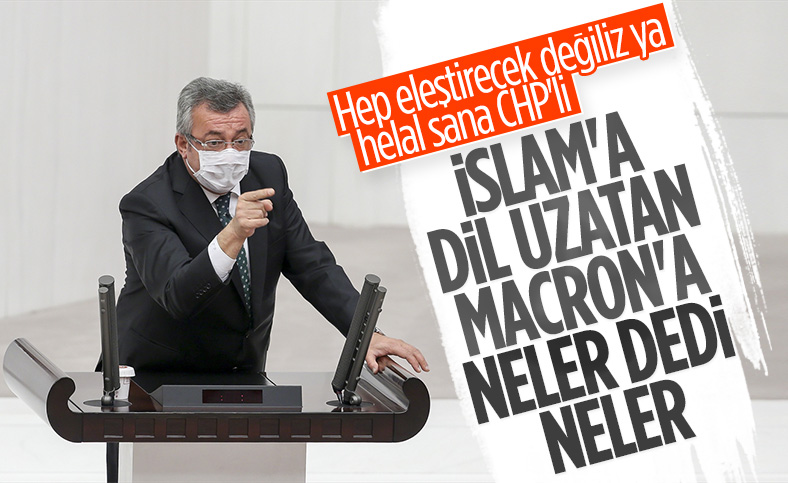 CHP'den Macron'a İslam tepkisi