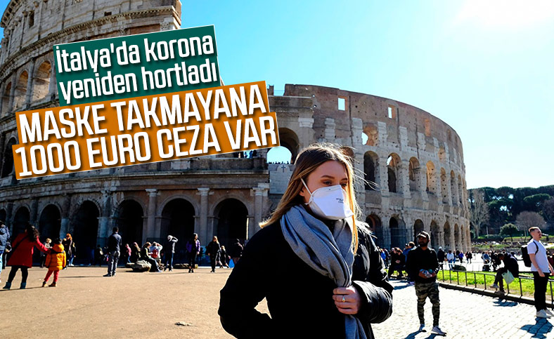 İtalya'da son 5 ayın en yüksek günlük korona vakası tespit edildi