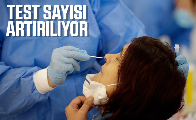 Koronavirüs test sayısı artırılacak