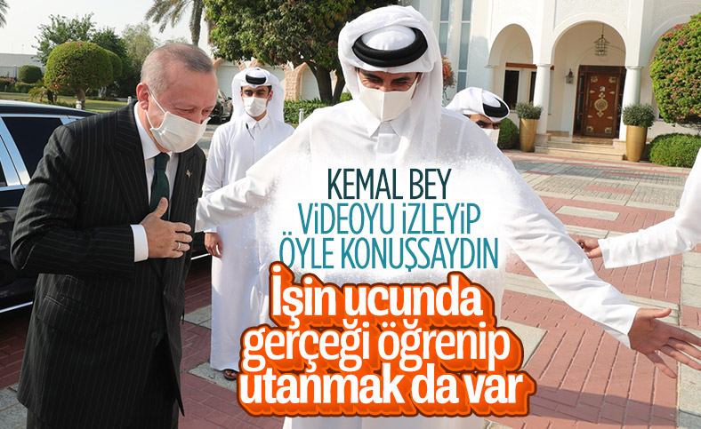 Kemal Kılıçdaroğlu'nun Erdoğan eleştirisini yalanlayan görüntü
