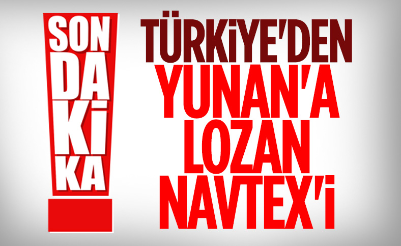 Türkiye, Midilli çevresinde NAVTEX ilan etti