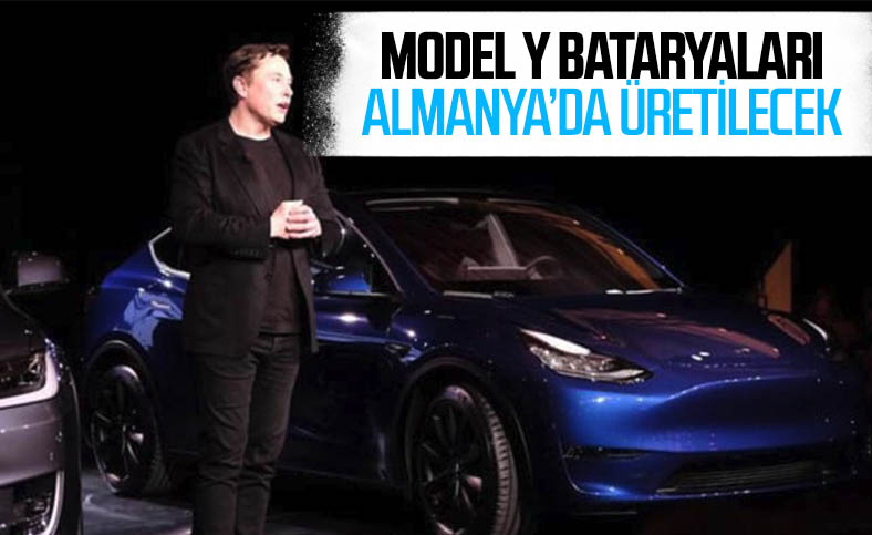 Tesla Model Y'nin bataryaları Almanya'daki Tesla fabrikasında üretilecek
