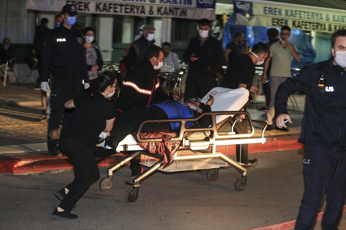 Ankara Da Hastanede Yangin
