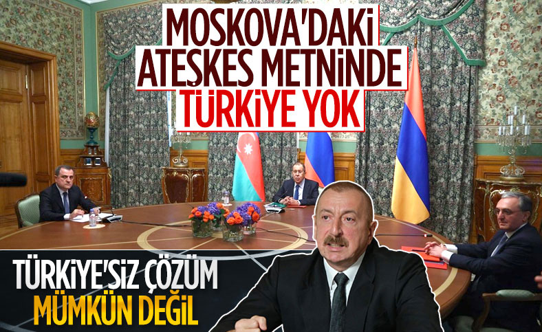 Moskova'daki ateşkes metninde Türkiye yok