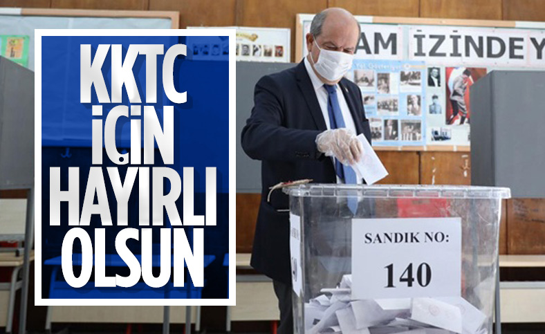 KKTC Başbakanı Ersin Tatar oyunu kullandı