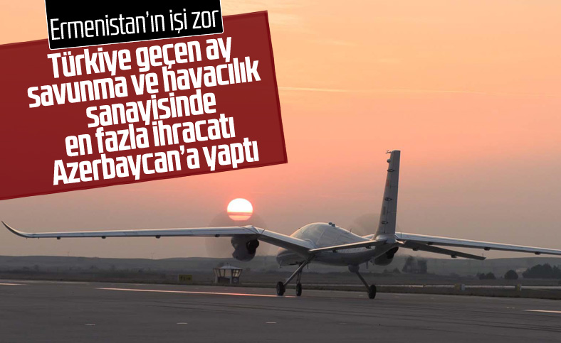 Savunma ve havacılık sanayi ihracatında en büyük pay Azerbaycan'ın