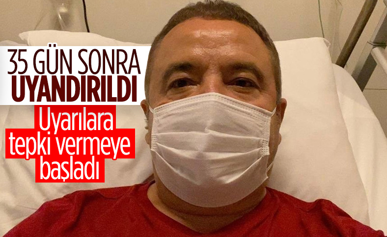 Muhittin Böcek 35 gün sonra uyandırıldı