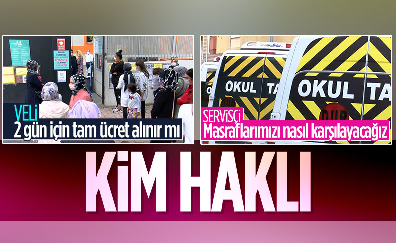 Yüz yüze eğitimde okul servisi sıkıntısı