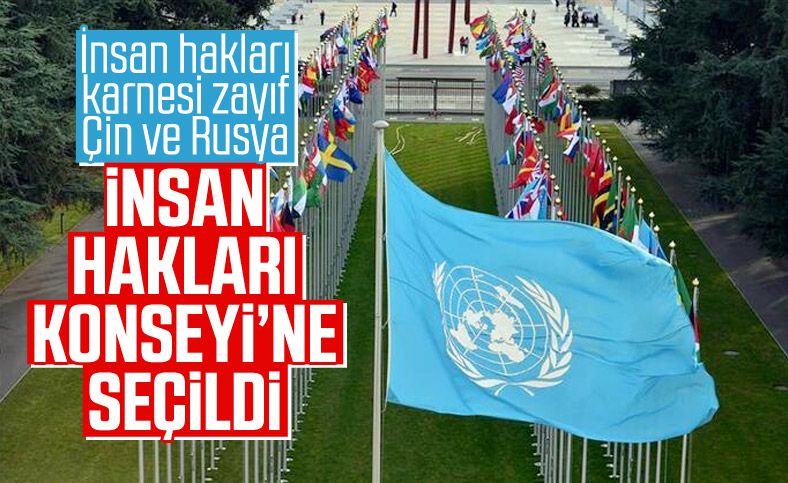 BM İnsan Hakları Konseyine Çin ve Rusya'nın seçilmesi tartışma yarattı