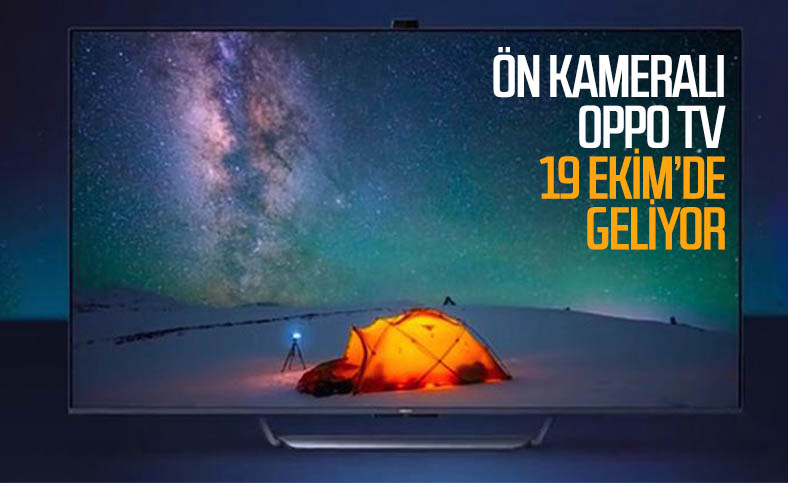 Oppo, ilk akıllı televizyon modelini 19 Ekim'de tanıtacak