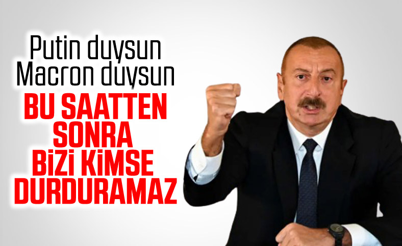 Aliyev: Sonuna kadar bu yolda gideceğiz
