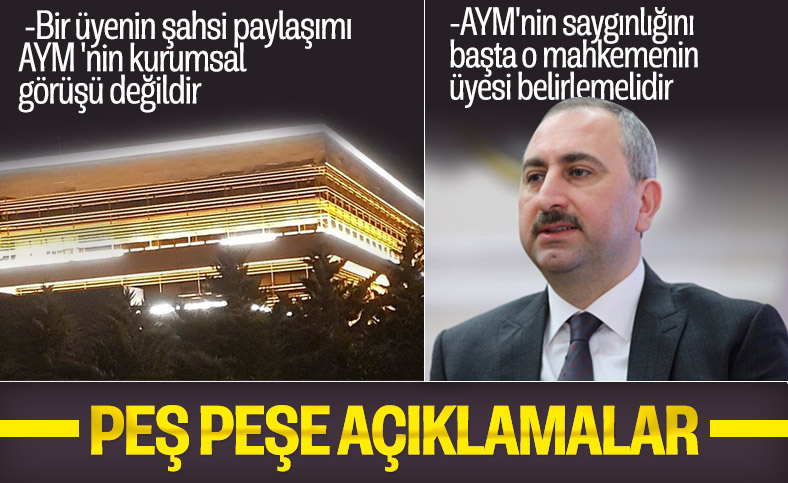 AYM'den 'Işıklar' paylaşımına yönelik açıklama