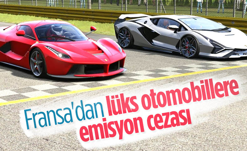 Fransa'da satılacak lüks otomobillerin başı emisyon kararıyla dertte
