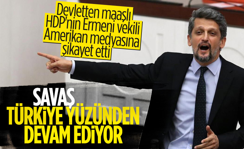 Garo Paylan, Azerbaycan'ı destekleyen Türkiye'yi ABD'ye şikayet etti
