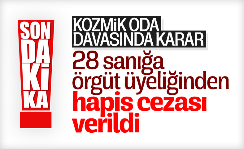 FETÖ'nün 'Kozmik Oda' soruşturmasında karar