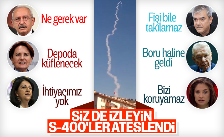 Sinop’ta S-400 hava savunma sistemi füzesi ilk kez ateşlendi