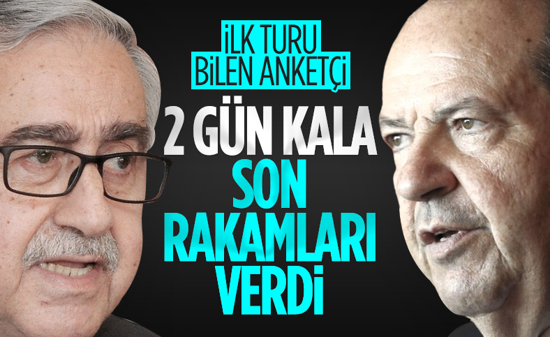 Gezici Araştırma Merkezi'ne göre KKTC'de 2.turun galibi Ersin Tatar