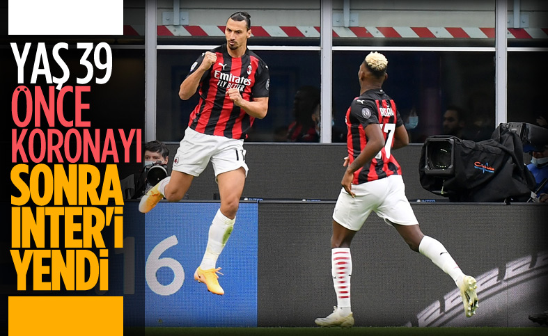 Milan, Inter'i Ibrahimovic'in golleriyle yıktı