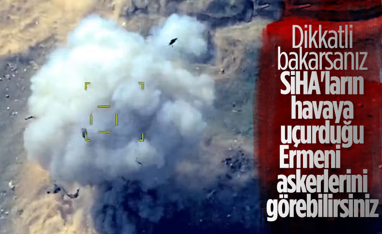 Azerbaycan SİHA’ları Ermeni hedeflerini vurdu